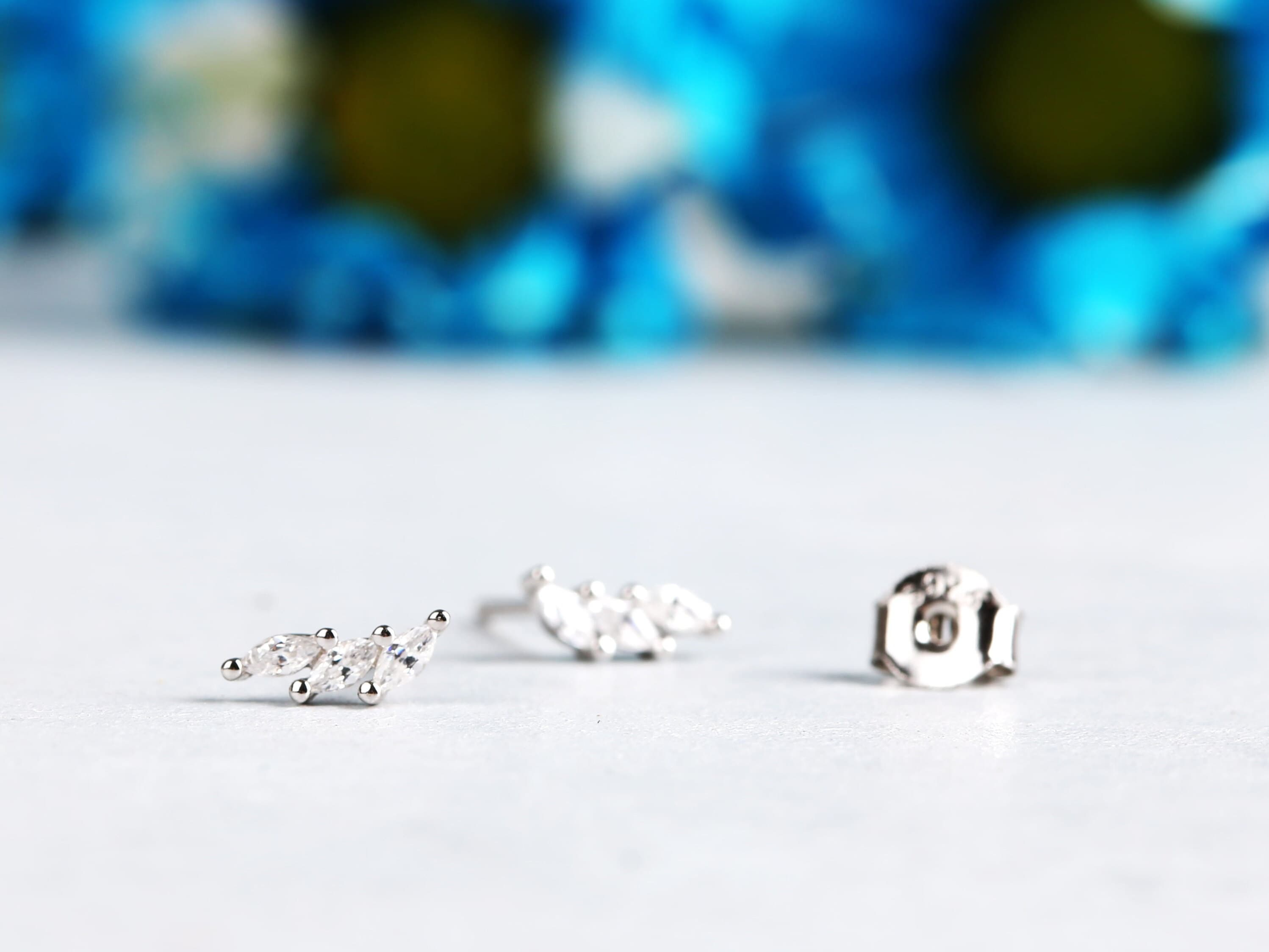 Tiny Hoop Earrings Set for Multiple Piercings