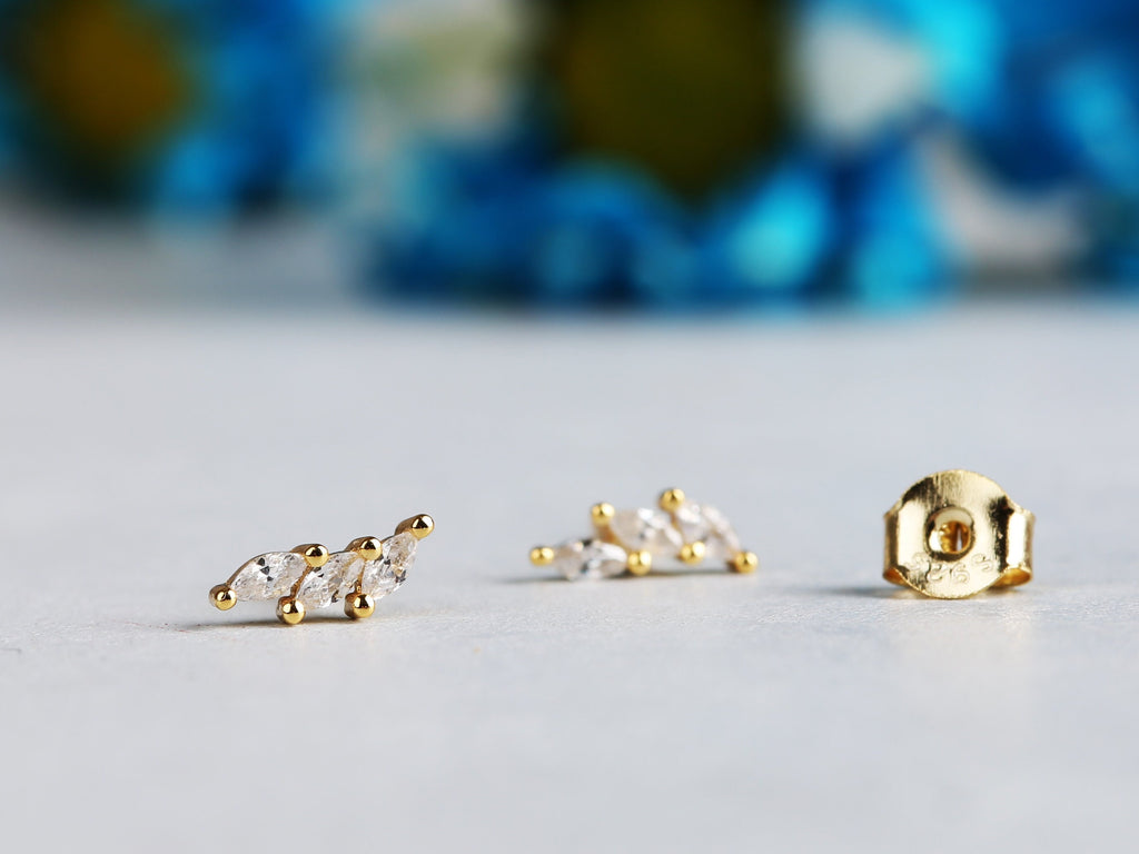 Tiny Hoop Earrings Set for Multiple Piercings