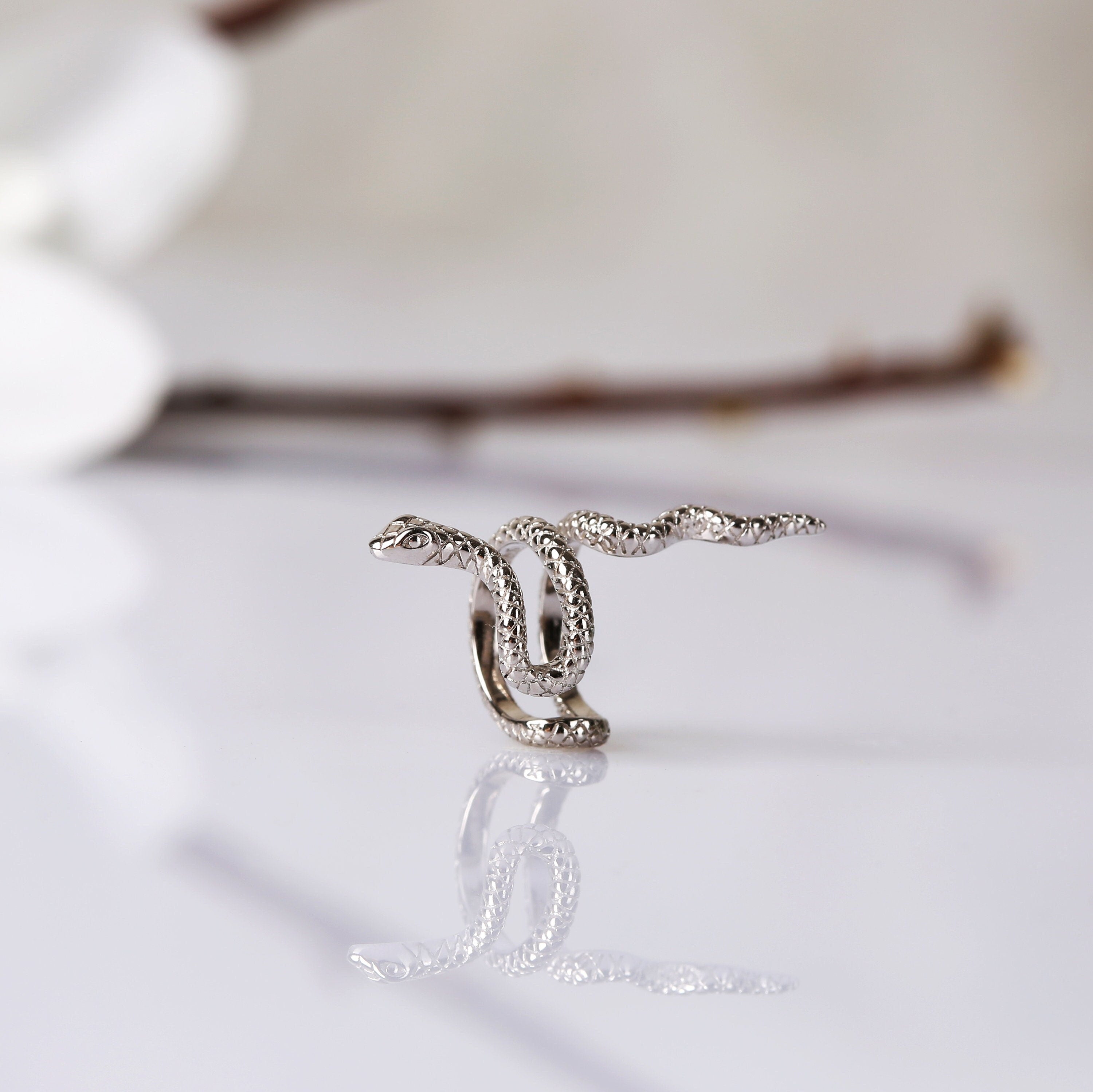 Snake Ear Cuff, Snake Conch Ear Cuff