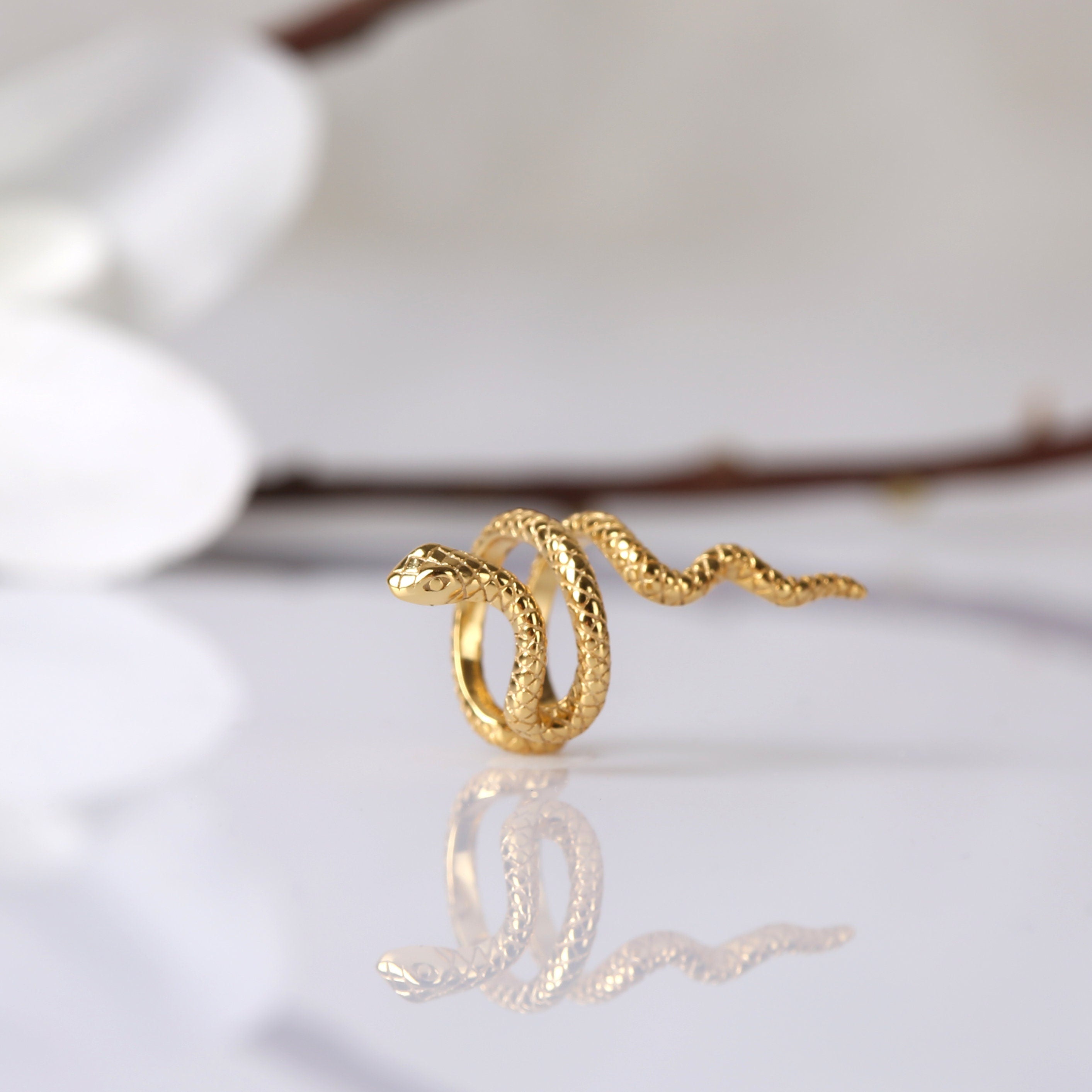 Snake Ear Cuff, Snake Conch Ear Cuff