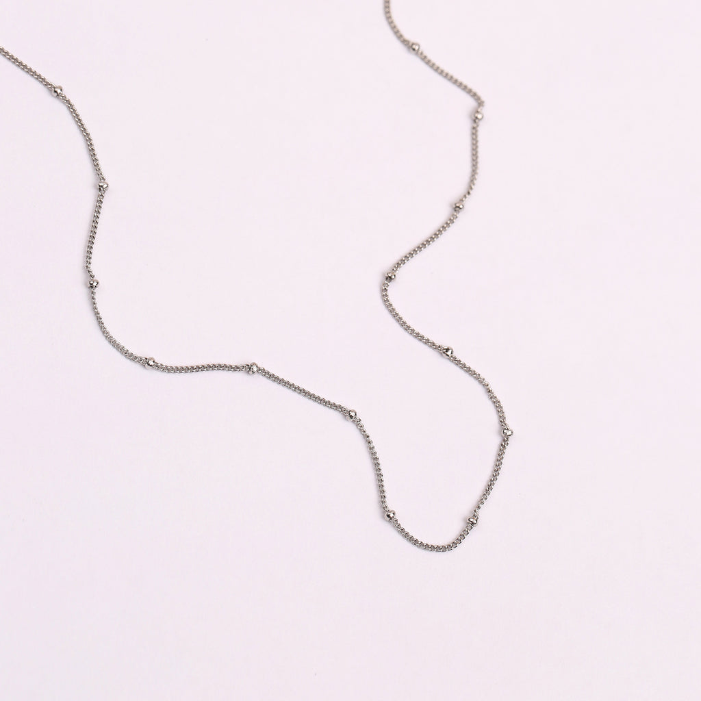 Gold Ball Chain Necklace