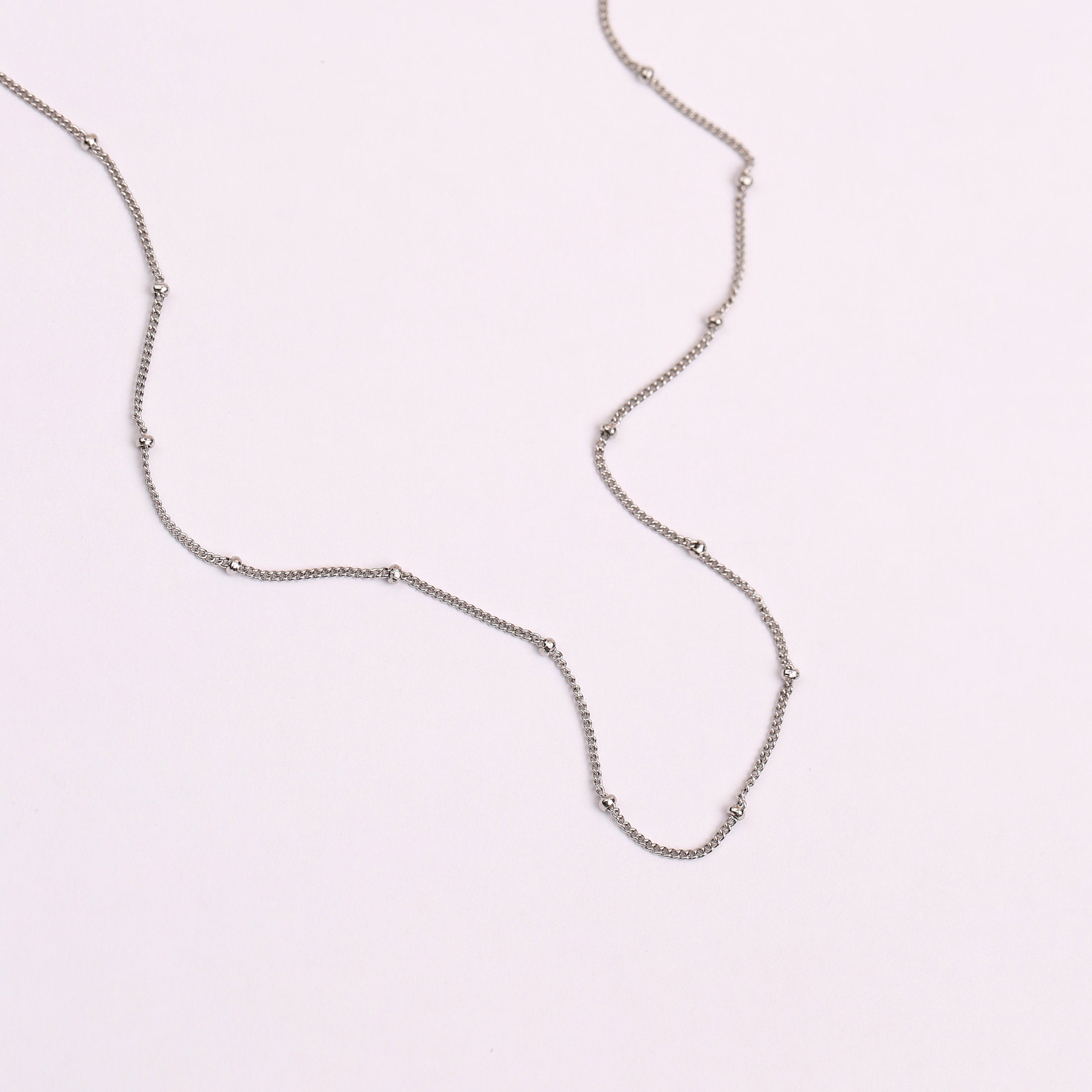 Gold Ball Chain Necklace
