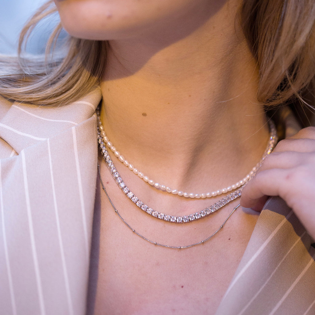 Gold Ball Chain Necklace