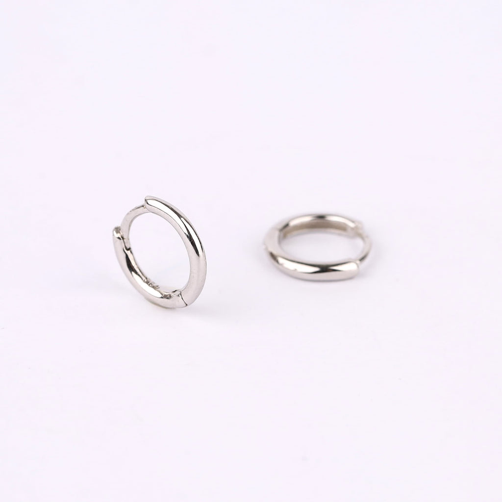 Tiny Gold Huggie Hoop Earrings