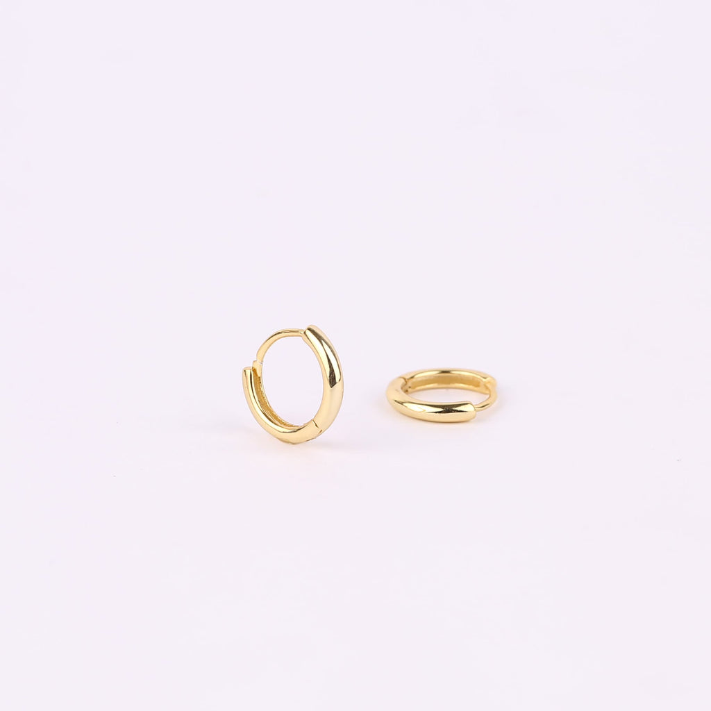 Tiny Hoop Earrings Set for Multiple Piercings