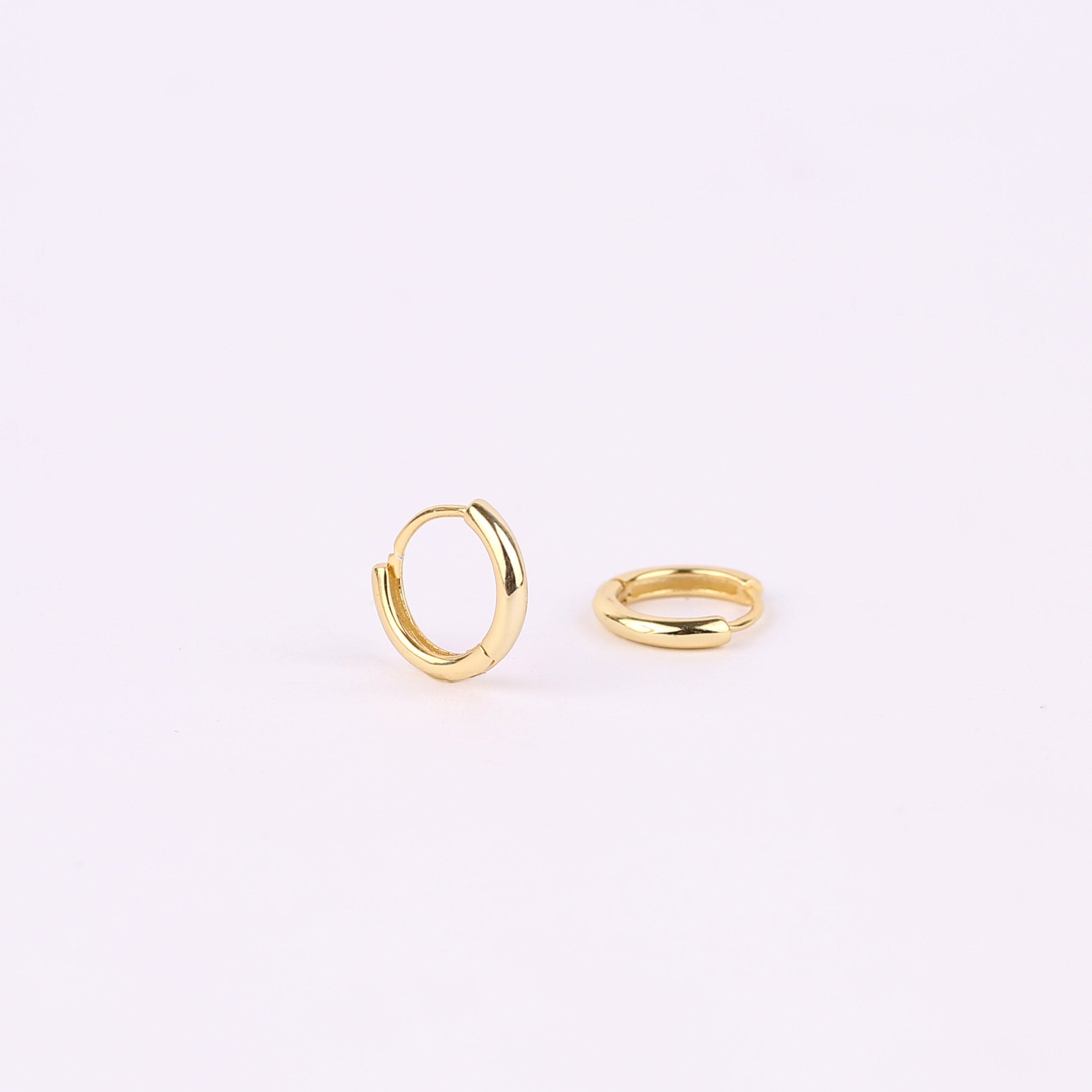 Small Huggie Hoop Earrings