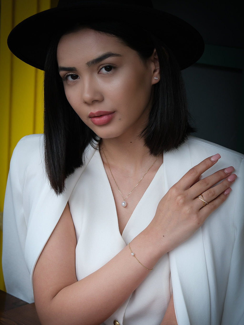 Dainty Freshwater Pearl Necklace