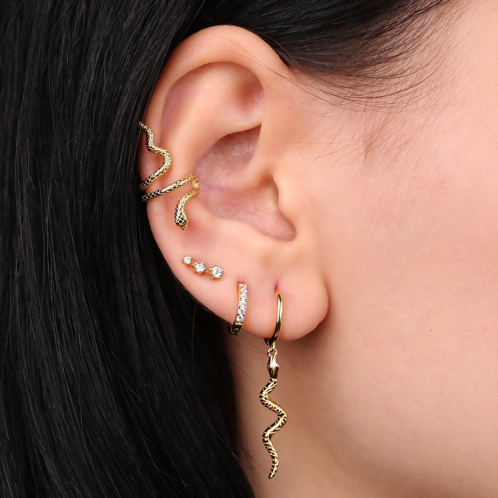 Snake Ear Cuff, Snake Conch Ear Cuff