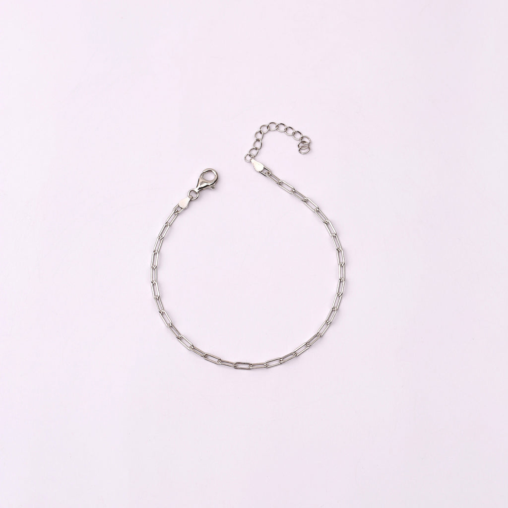 Gold Paperclip Bracelet