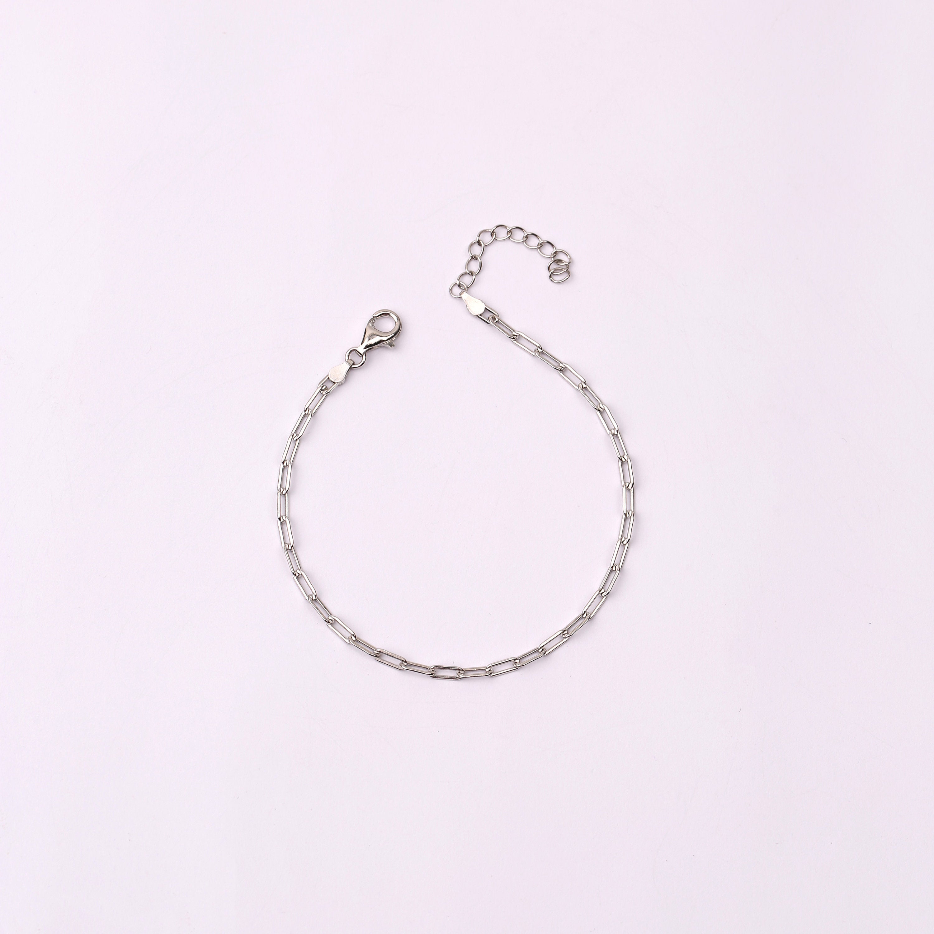 Gold Paperclip Bracelet