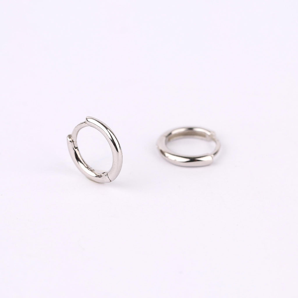 Tiny Hoop Earrings Set for Multiple Piercings