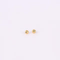 Replacement Screw Back Ball Backing For Stud Earrings