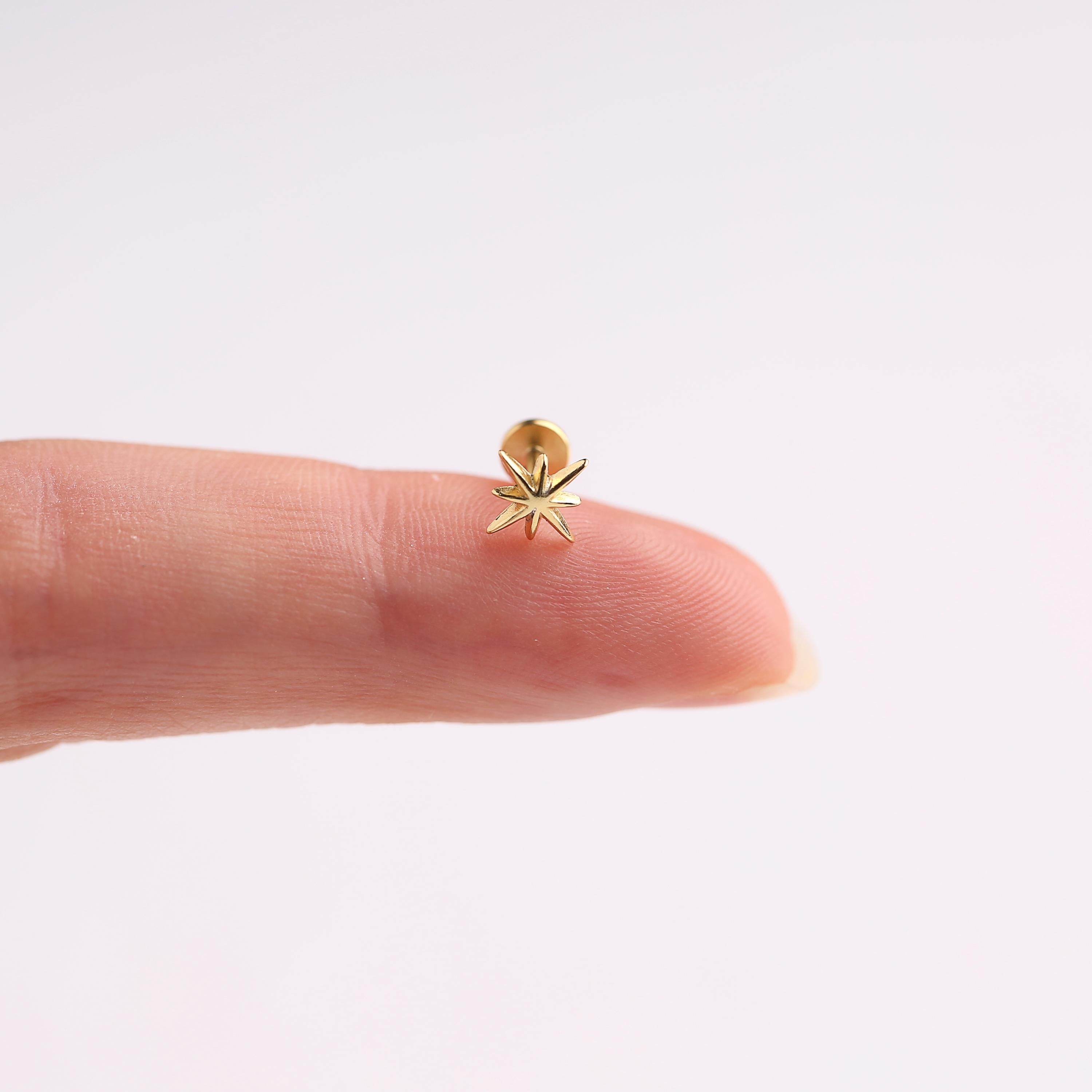 Tiny Star Cartilage Stud