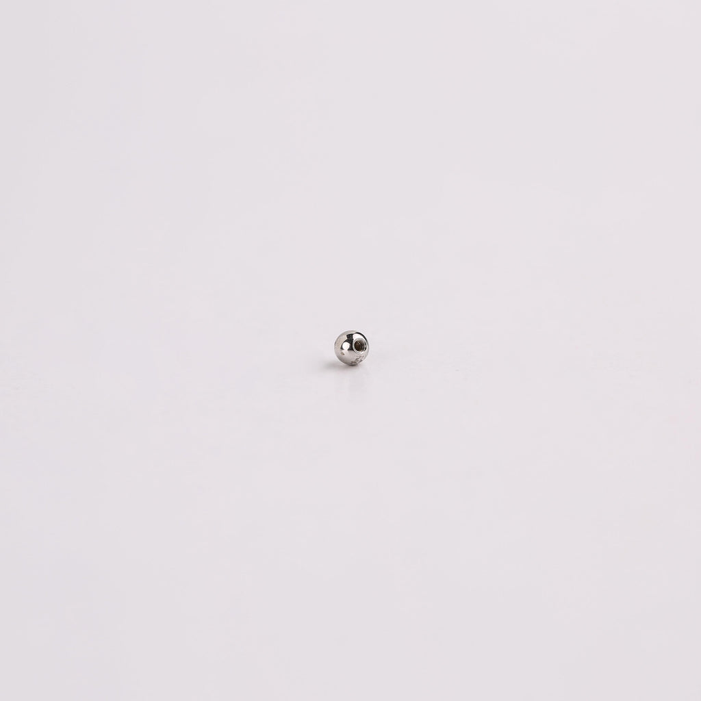 Replacement Screw Back Ball Backing For Stud Earrings