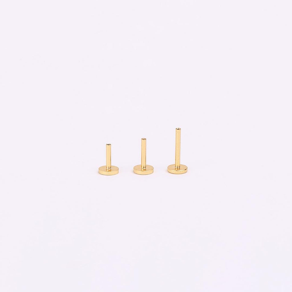18G Mini Star Threadless Push Pin Labret Flat Back Stud