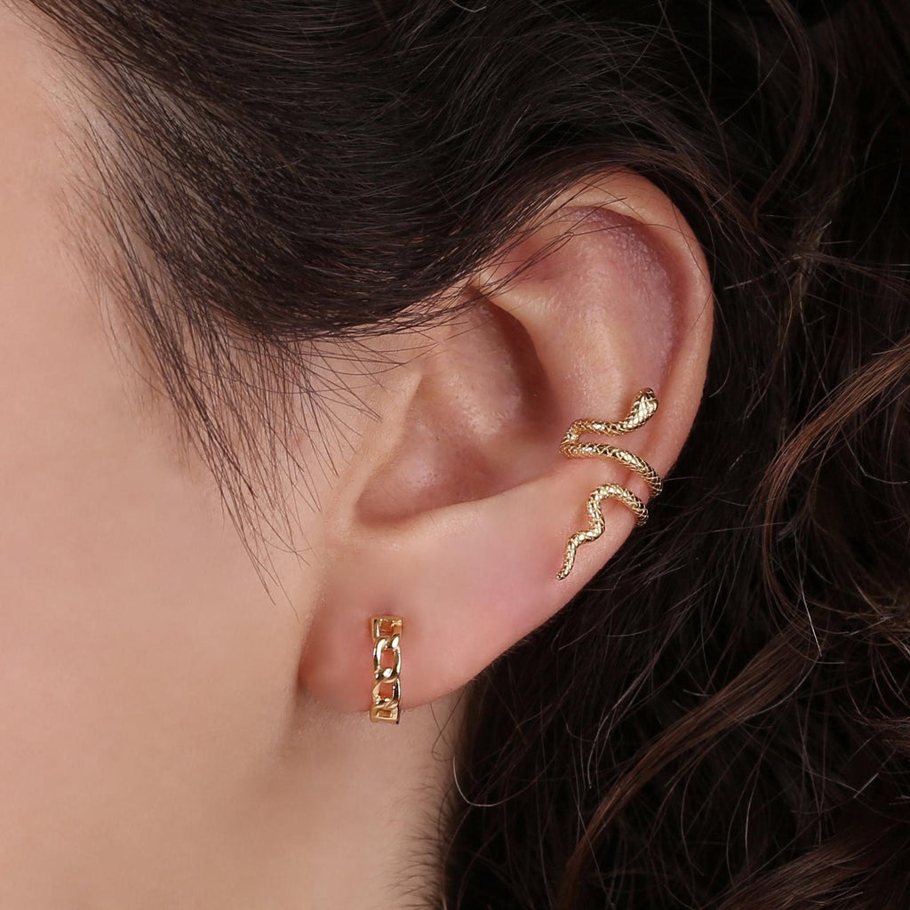 Snake Ear Cuff, Snake Conch Ear Cuff