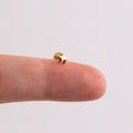 18G Mini Star Threadless Push Pin Labret Flat Back Stud