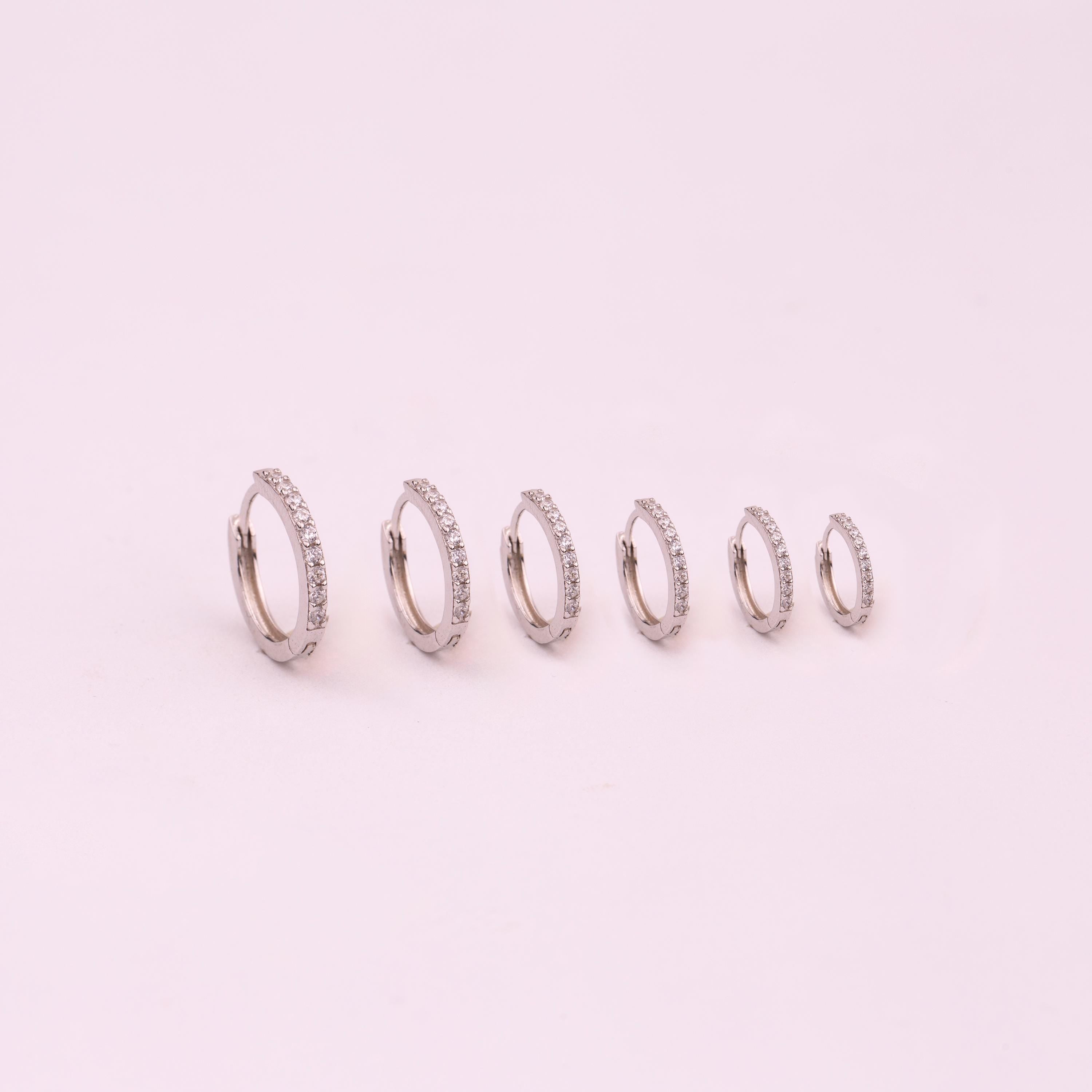 Tiny Gold Huggie Hoop Earrings