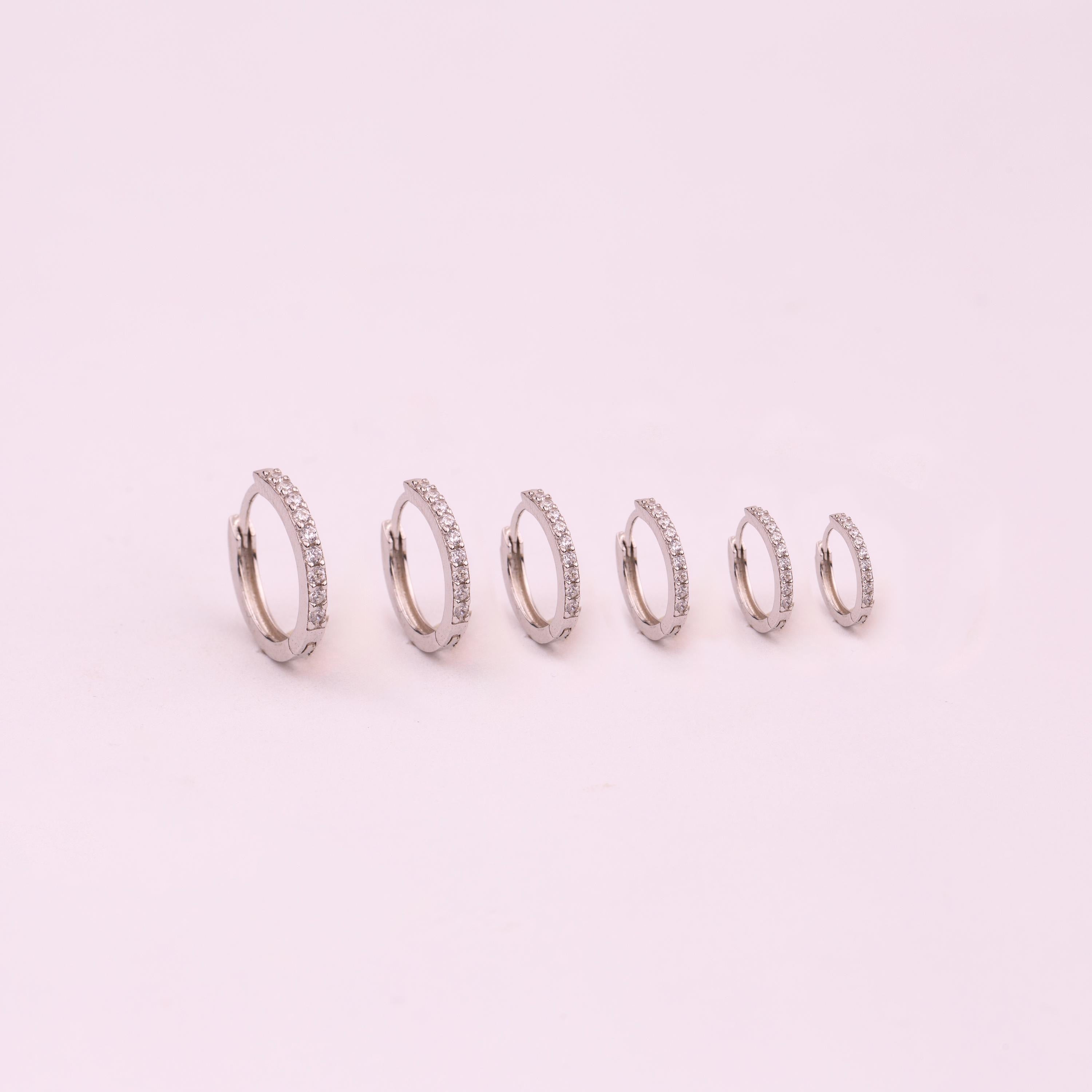 Dainty Huggie Hoop Earrings