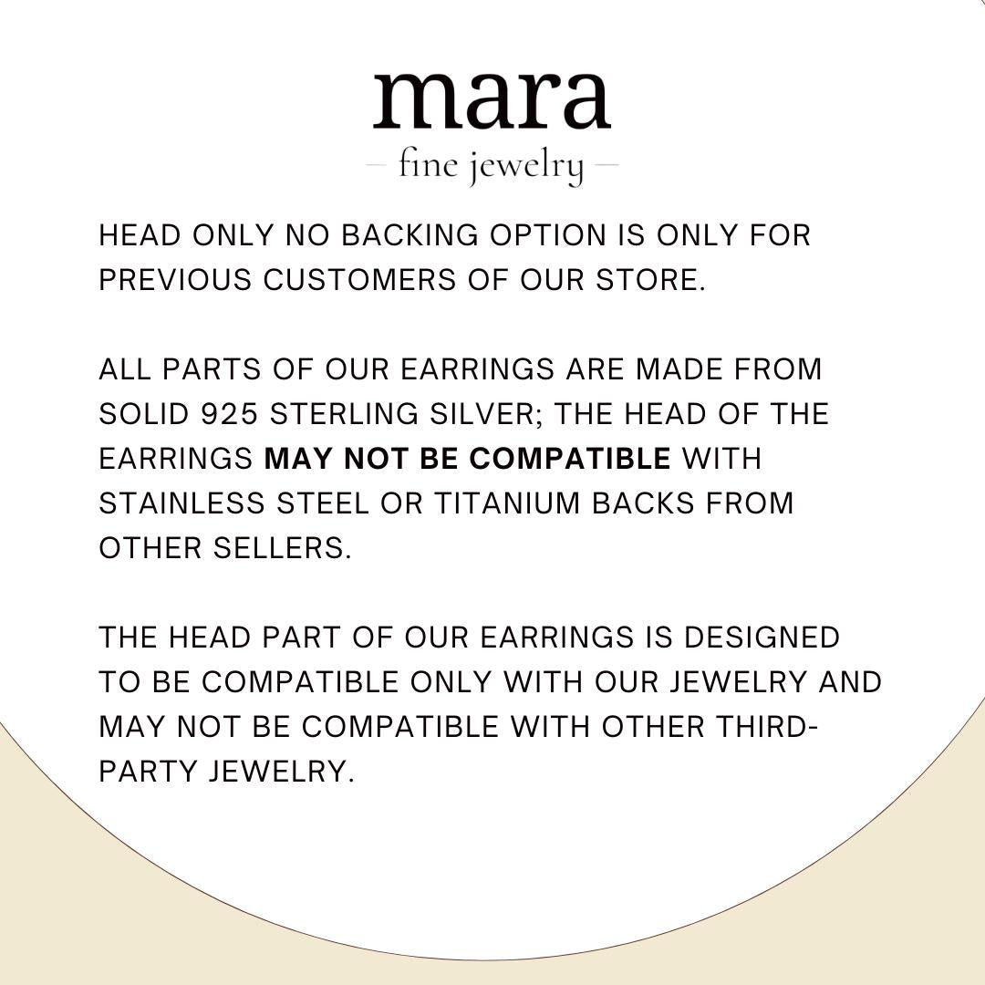 Marquise Leaf Cartilage Stud