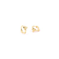Gold Bee Huggie Hoop Earrings