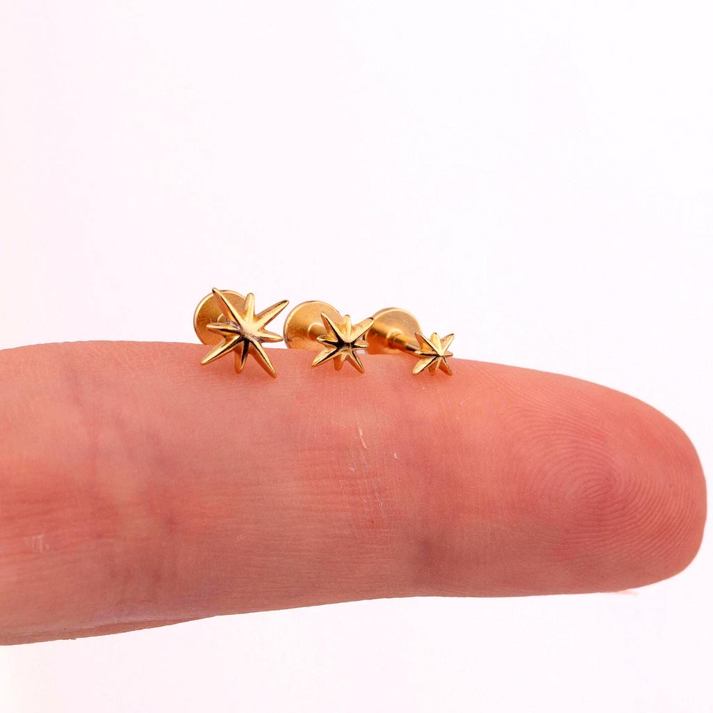 Tiny Star Cartilage Stud
