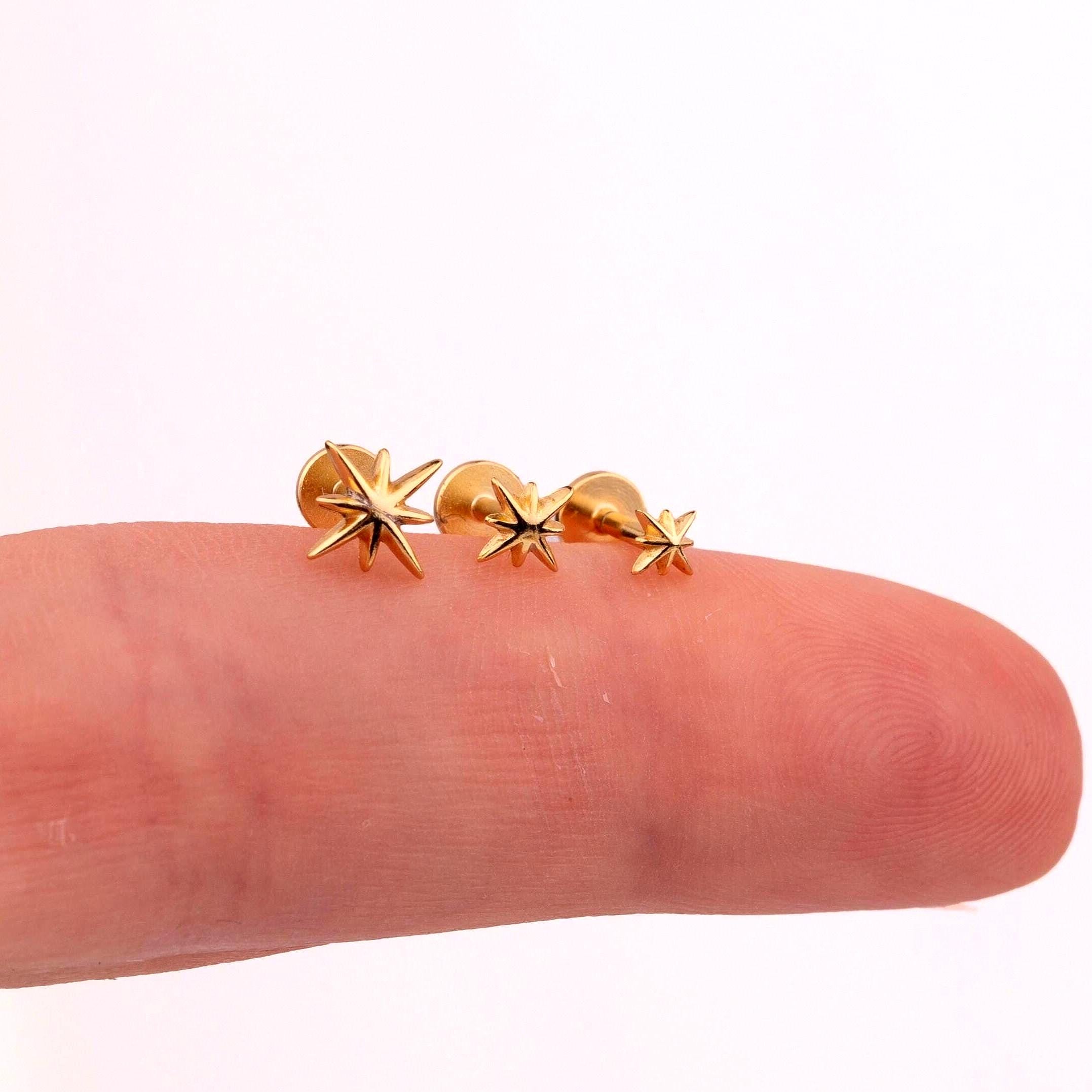 Tiny Star Cartilage Stud