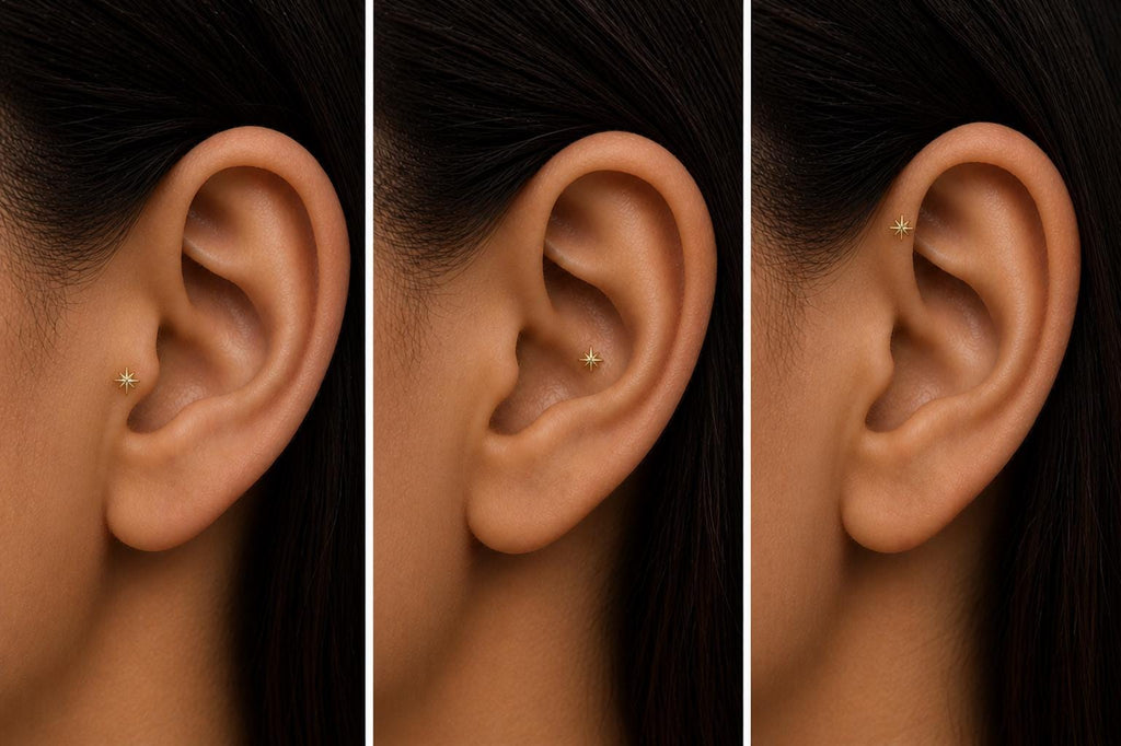 Tiny Star Cartilage Stud
