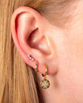 Celestial Star Disc Hoop Set
