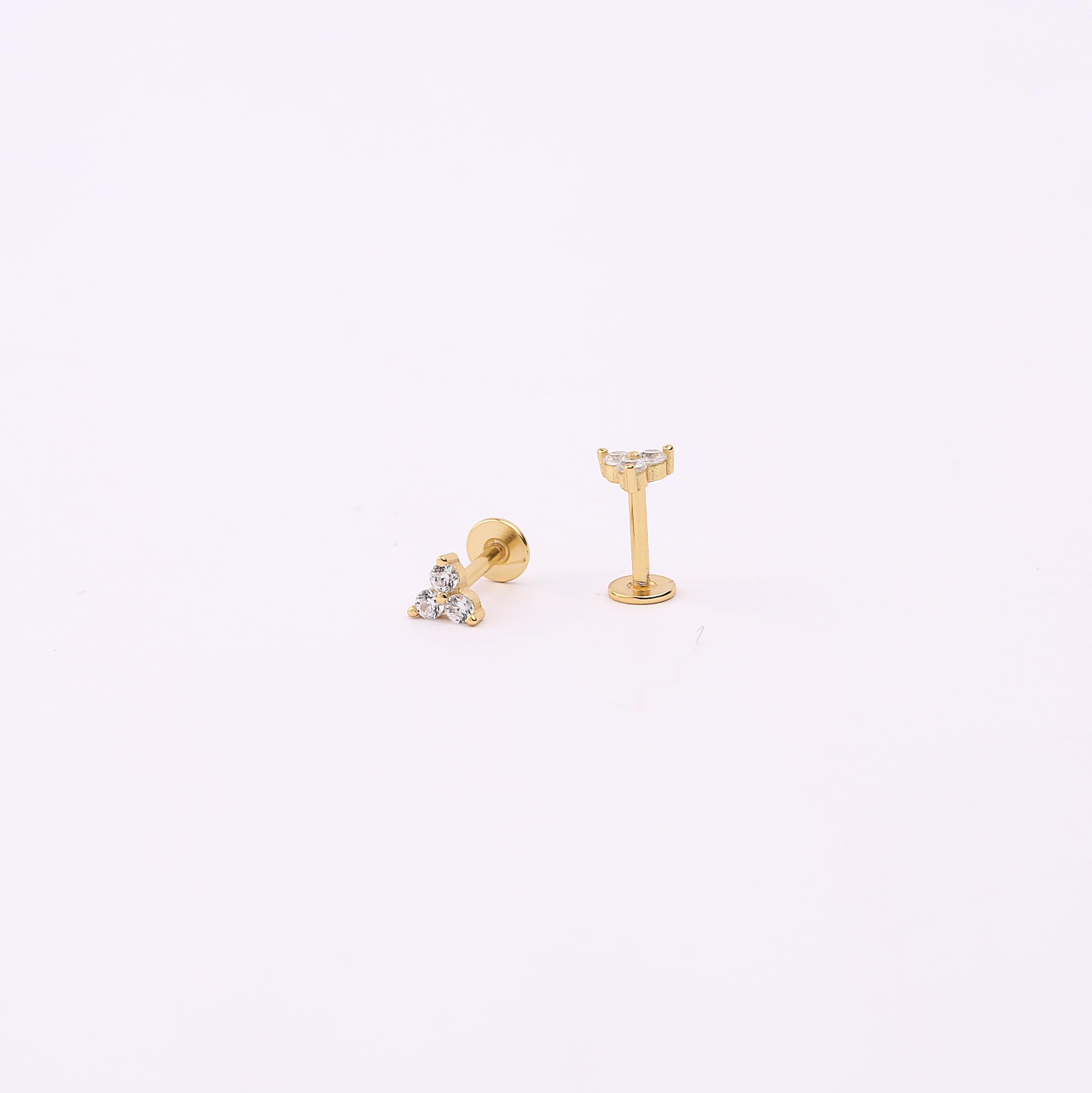 Pavé Huggie Hoop Earring Set